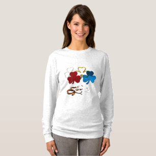 Camiseta de Mangas Largas Shamrocks