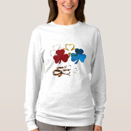 Camiseta de Mangas Largas Shamrocks