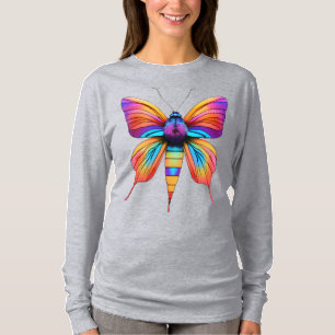 CAMISETA DE MANGUITOS COMPLETA DE IMPRESIÓN DE MAR