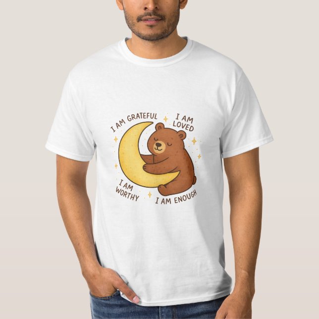 Camiseta De Manifestación Del Oso De La Luna (Anverso)