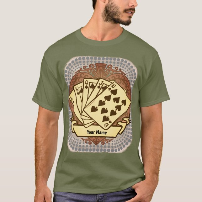 Camiseta de mano de buen póquer (Anverso)