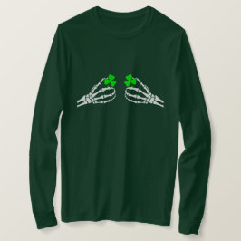 Camiseta de mano sugerente irlandesa ofensiva