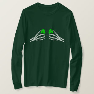 Camiseta de mano sugerente irlandesa ofensiva