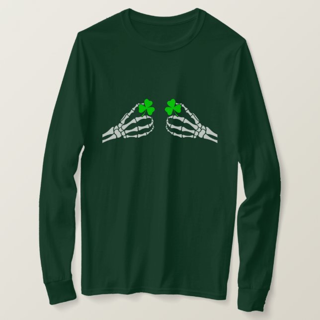 Camiseta de mano sugerente irlandesa ofensiva (Anverso del diseño)