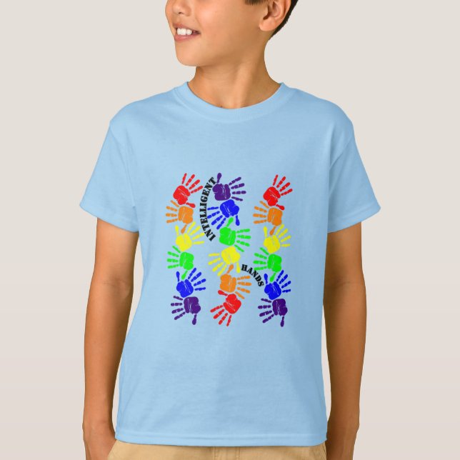 Camiseta DE MANOS INTELIGENTES (Anverso)