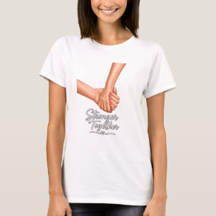 Camiseta de manos unidas más fuertes