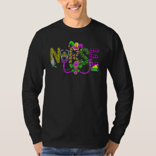 Camiseta de manto quirúrgico de Mardi Gras para en