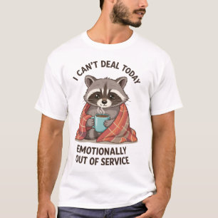 Camiseta de Mapache Adorable 