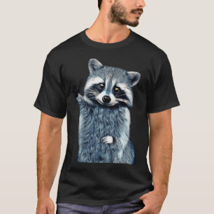 Camiseta de mapache - Mapache fresco de la natural