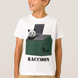 Camiseta de mapache que dice MAPACHE
