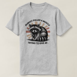 Camiseta de Mapache Sassy – Camiseta Divertida de 