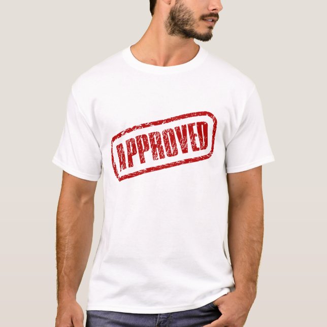 Camiseta de marca aprobada (Anverso)