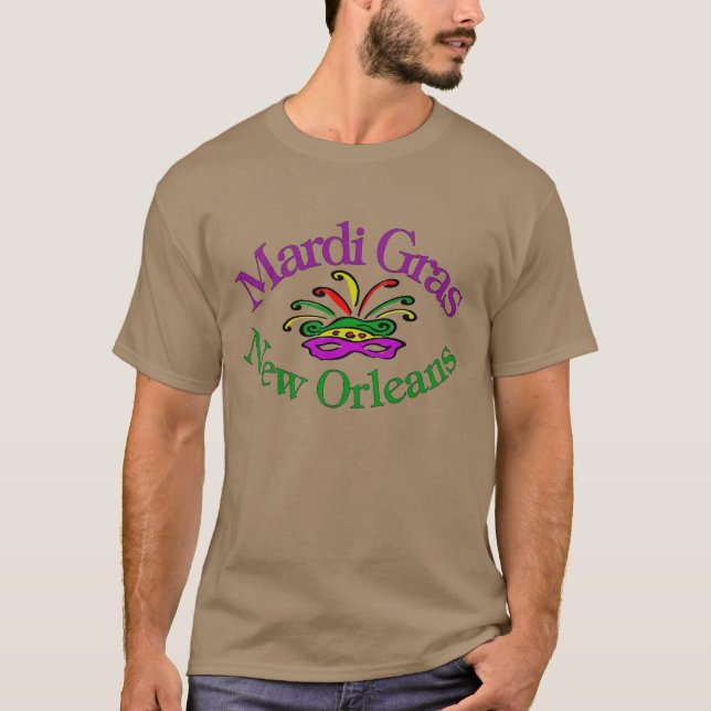 Camiseta de Mardi Gras New Orleans (Anverso)