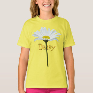 Camiseta de margarita para niños personaliza camis