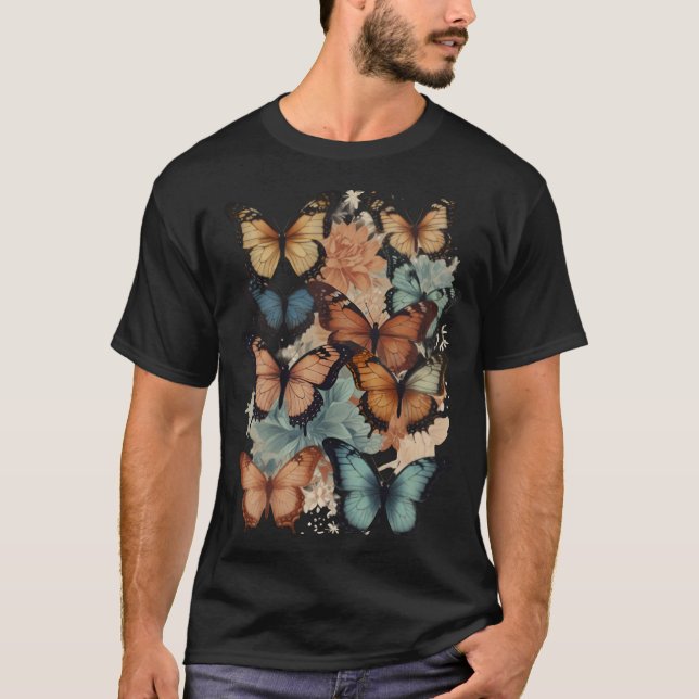 camiseta de mariposa (Anverso)