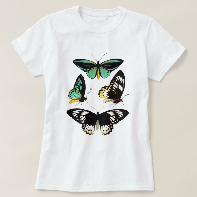 Camiseta de mariposa (Diseño del anverso)