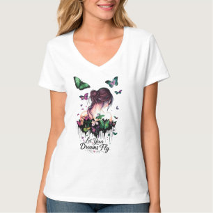 Camiseta de Mariposa Coquette Fairycore Capricho