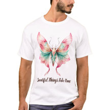 Camiseta de mariposa 'Despliega tus alas'