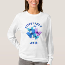 camiseta de mariposa, diseñada, camiseta Personali