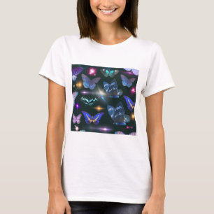 Camiseta de mariposa encantadora
