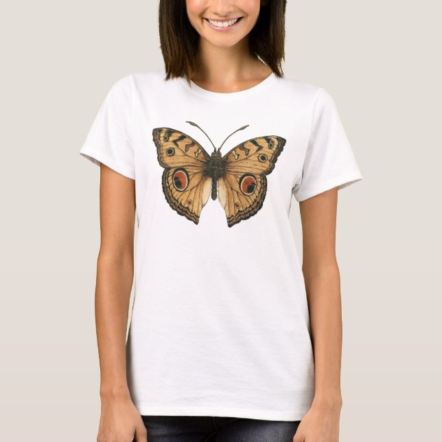 Camiseta de mariposa Peacock Pansy (Anverso)
