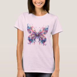 Camiseta de mariposa única