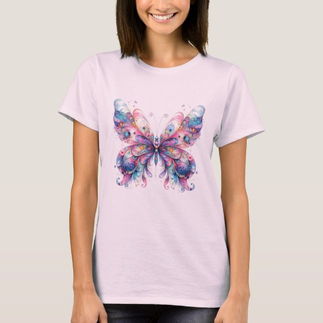 Camiseta de mariposa única (Anverso)
