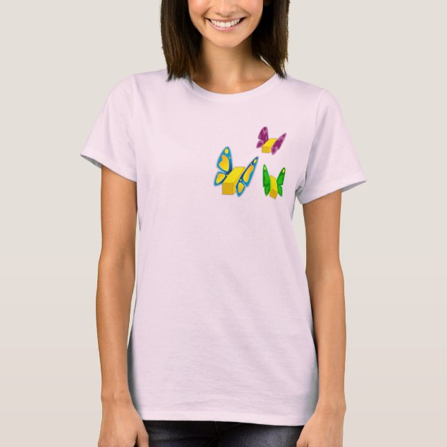 Camiseta de mariposas (Anverso)