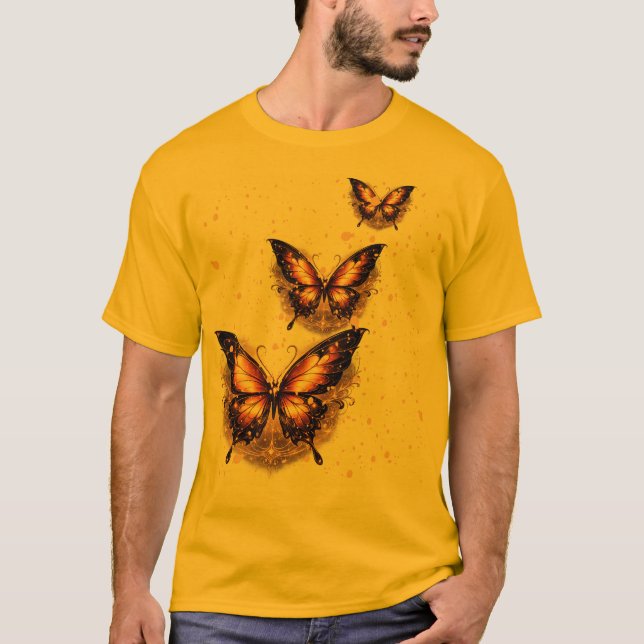 Camiseta de Mariposas (Anverso)
