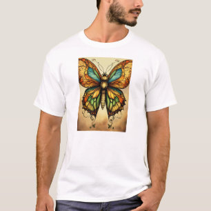 Camiseta de mariposas acuarela caprichosa - Pa sua