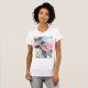 Camiseta de mariposas coloridas - Arte (Anverso completo)