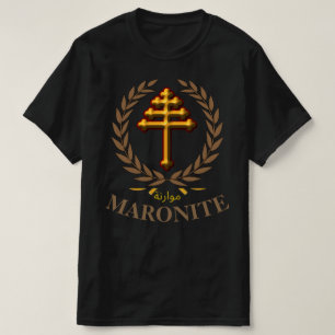 Camiseta de MARONITE (Cruz Oficial)
