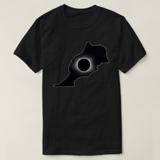 Camiseta de Marruecos para el eclipse solar total