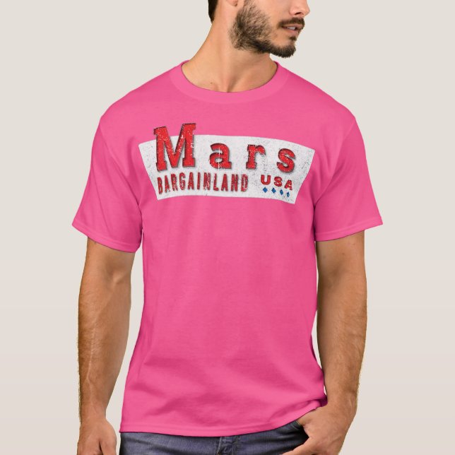 Camiseta de Mars Bargainland EE.UU. - Nueva Bedfor (Anverso)