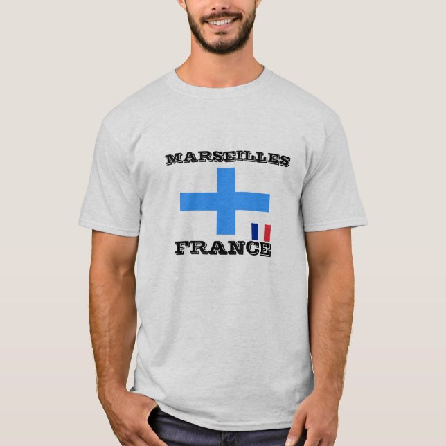 Camiseta de Marsella, Francia (Anverso)
