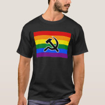 Camiseta de Martillo y Hoz del Orgullo LGBTQIA+