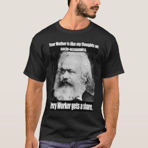 camiseta de marx
