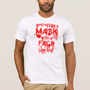 Camiseta de máscara