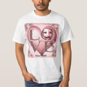 Camiseta de máscara de actor de AMOR