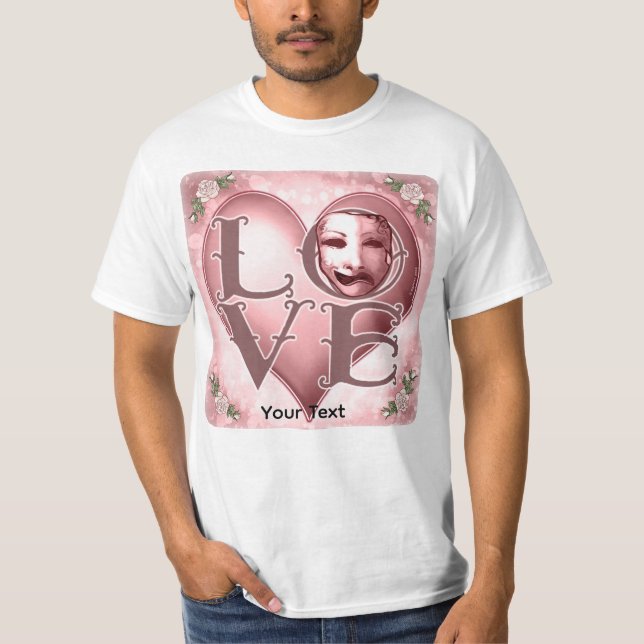 Camiseta de máscara de actor de AMOR (Anverso)