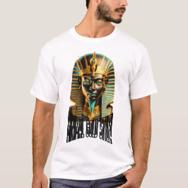 Camiseta de Máscara de Oro Minimalista – Ropa de C
