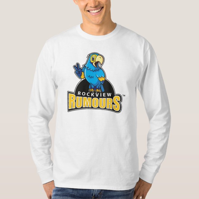 Camiseta de mascota de loros Rockview (hombres) (Anverso)