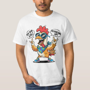 Camiseta de Mascota de Pollo Divertida – Audaz Car
