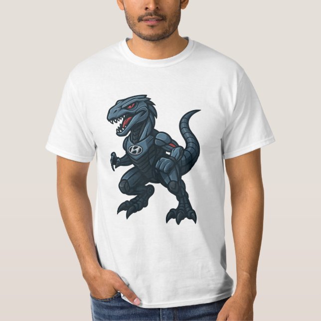 Camiseta de mascota VelosterRaptor (Anverso)