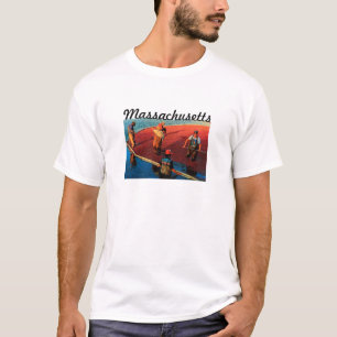 Camiseta de Massachusetts (arándano)