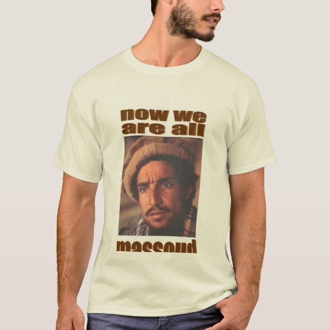 Camiseta de Massoud - modificada para requisitos (Anverso)