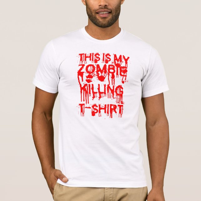 Camiseta de matanza de Zombie (Anverso)