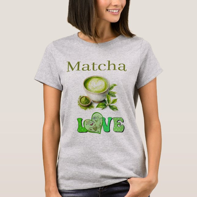 Camiseta de Matcha Love (Anverso)