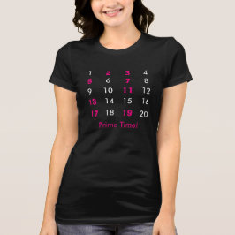 Camiseta de matemáticas de hora punta
