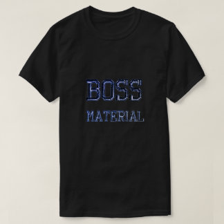 Camiseta de material de jefe